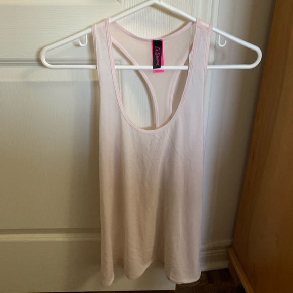 **2 for $20**🛍️ La Senza Light Pink workout tank top Medium - Picture 1 of 4